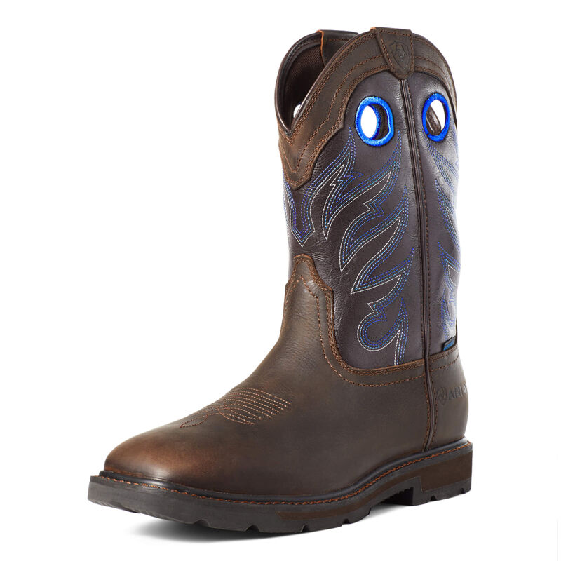 Ariat Arbeitsschuhe Herren - Groundwork Waterproof DunkelBraun ( HWZFT-7458 )